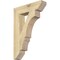Ekena Millwork Balboa Slat Rough Sawn Bracket, Douglas Fir, 4"W x 18"D x 26"H BKT04X18X26BOA06RDF - alternate 1